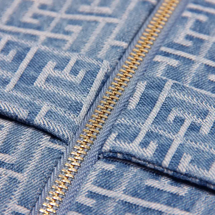 Robe en denim jacquard à manches courtes pour femme, jupe professionnelle simple, tempérament, été, 