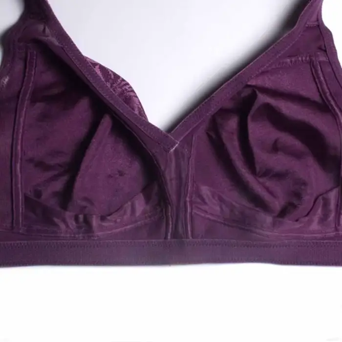 Soutien-gorge femme Lingerie grande pleine tasse soutien Bralette sans fil Sexy brassière BH hauts grande taille B C D E F G H tasse