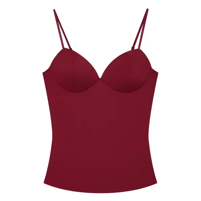 Corset dames haut à licou pour femme élégant femme hauts femme été Camis hauts avec bretelles body h