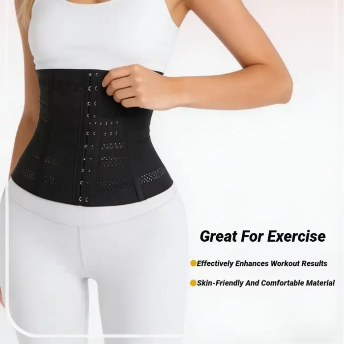 Gaine amincissante pour femme, corset, gaine de sport, gaine de maintien de la taille, double contrôle du ventre, effet ventre plat