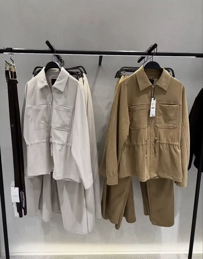 HH – costume pantalon décontracté pour femme, manches longues, couleur unie, fermeture éclair, veste