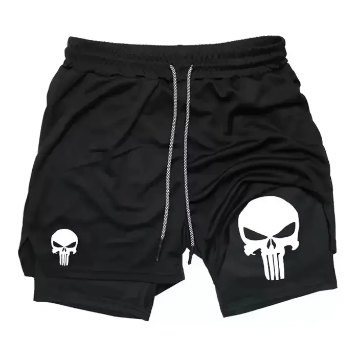 Short de Performance 2 en 1 pour hommes, nouveau short de sport à séchage rapide avec poche pour tél