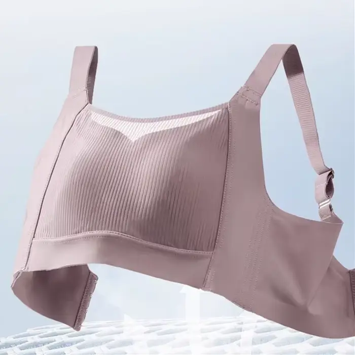 Bezešvá podprsenka pro boční zmenšení prsou, štíhlý design pro velká prsa, aby vypadala menší, pohodlná plus velikost spodního prádla pro ženy