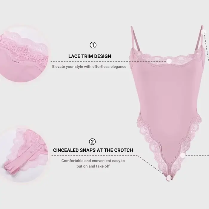 Body Camisole en dentelle pour femmes, couleur unie, sans manches, dos nu, modelant le corps, une pièce, Sexy, Slim, moulant, barboteuse, débardeur d'été