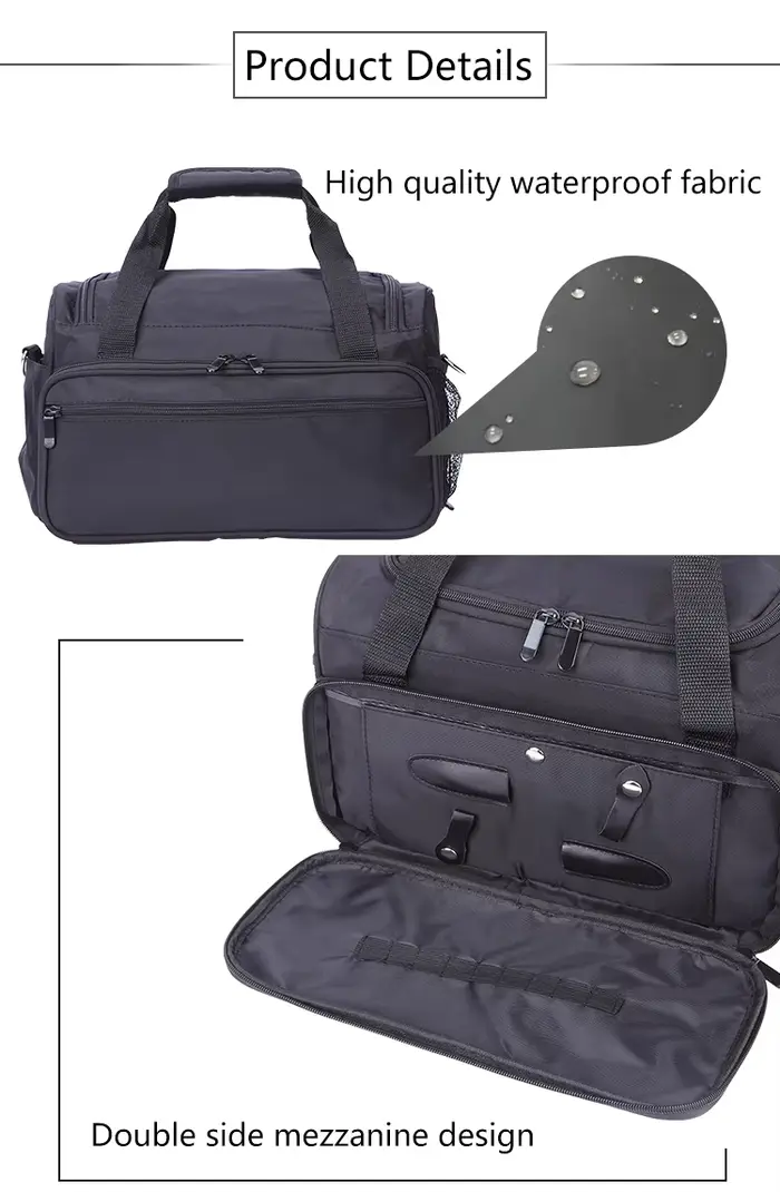 Sac de Rangement pour Coiffeur, Boîte à Cosmétiques Professionnelle de Grande Capacité, Outils de Co