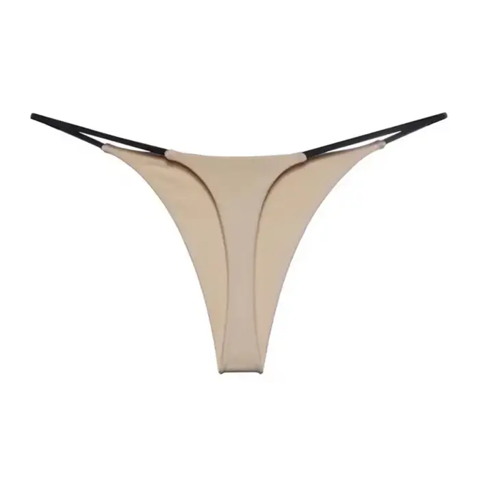 Sexy dámské kalhotky t-back tanga tanga nízký pas spodní prádlo pohodlné high-cut dámy slipy Tanga