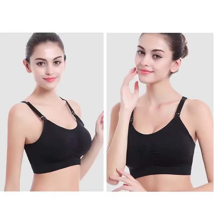 Soutien Gorge Allaitement brassiere allaitement allaitement vêtement Soutien-gorge d'allaitement sans os pour femmes, vêtements de grossesse, anti-affaissement, respirant, allaitement