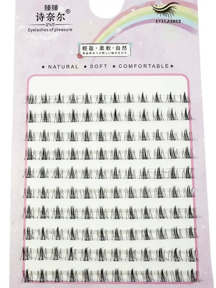 10 rangées sous Extension de cils cils personnels maquillage professionnel greffage de grappes indiv