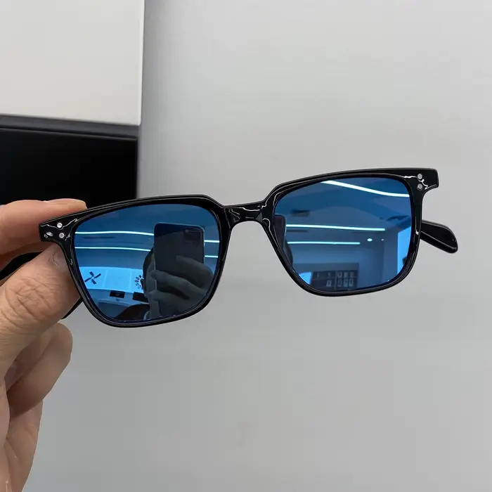 Lunettes de soleil rectangulaires pour femmes et hommes, polygone, Vintage, marque de styliste, carr