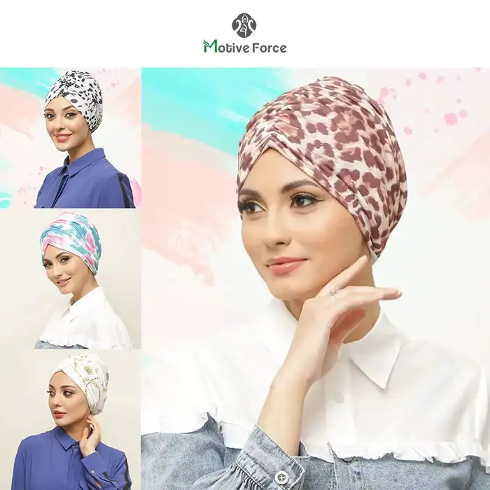 Musulman instantané Turban Abaya Hijab sous-capuchon Abayas Hijabs casquette pour femme Jersey robe 