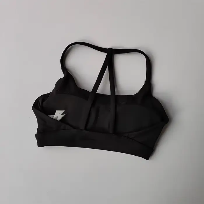 Soutien-gorge de sport pour femmes, dos nu, antichoc, Fitness, séchage rapide, Pilates, entraînement
