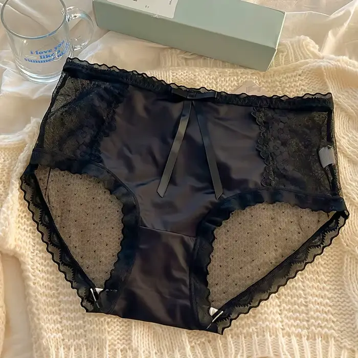 Lingerie femmes sous-vêtements taille haute grande taille culotte sexy fesses transparentes levage s