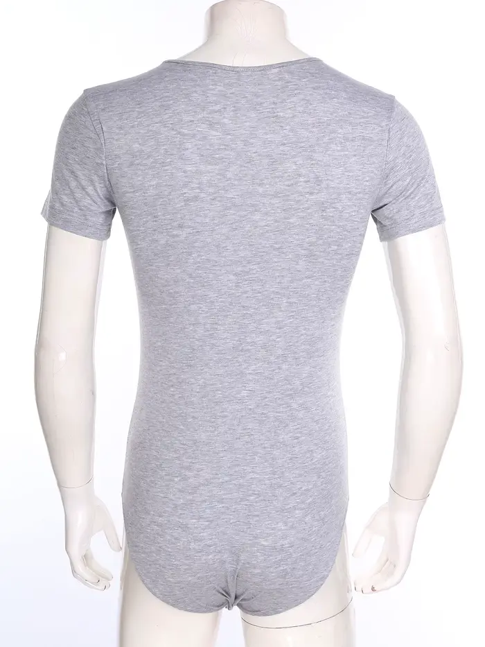 Combinaison de nuit pour adulte, pyjama à boutons pression à l'entrejambe, barboteuse pour bébé adulte, manches courtes, boutonnée à l'entrejambe, justaucorps une pièce, vêtements de nuit