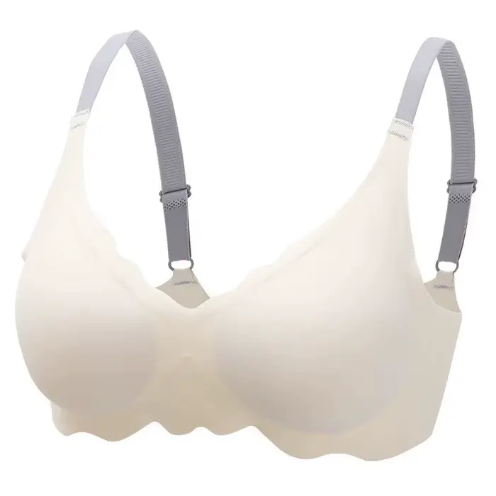 BH Bralette Top pro ženy, podprsenka bez kostic, pohodlná, s horní oporou, s nastavitelným ramínko a elegantními zády