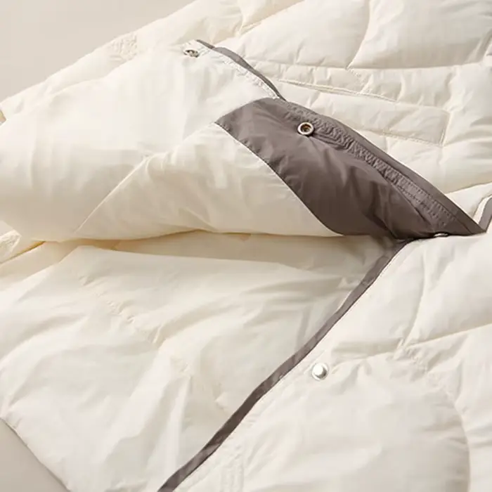 SEDUTMO-Veste Longue en Duvet de Canard pour Femme, Manteau Ultra observateur, Slim, Vintage, Décont