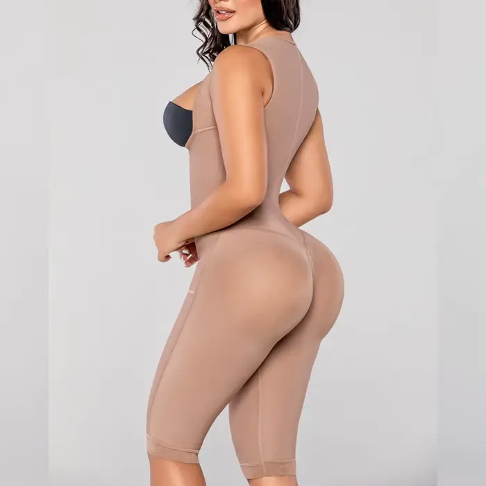 Body žena Shapewear kompletní tělo tvarovač Tvarovačící fajky po chirurgii Kompresní opaska břicho tvarovač