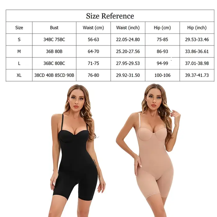body Ženy Shapewear tělo Shaper s pohárem tělo komprese břicho plášť velikost Trainer redukce zeštíhlující spodní prádlo