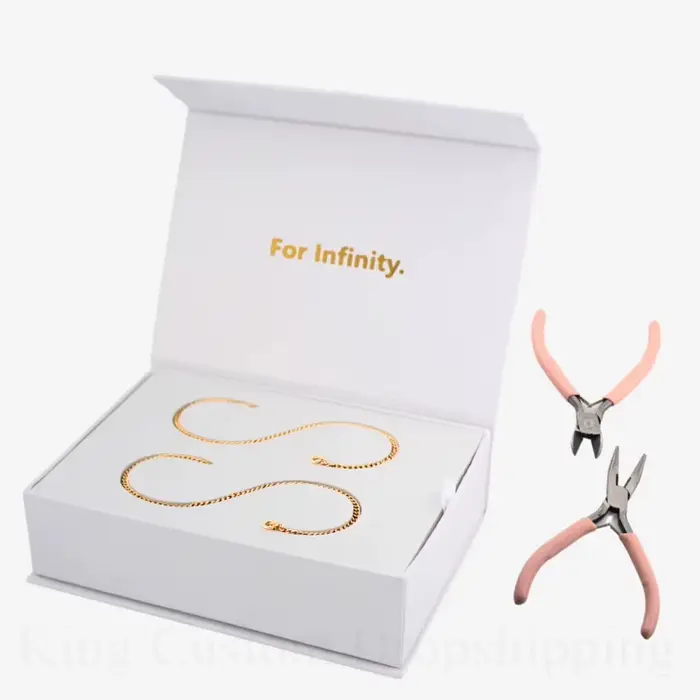 2025 Nouveau Bracelet éternel permanent Bijoux de couple Faites-le vous-même Kit de bracelets de mod