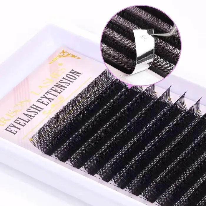 Cils ARISON YY et cils en forme de W 3D/4D/5D, extensions de cils pré-fabriquées brésiliennes, volum
