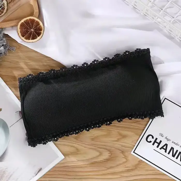 Dámská krajka bez ramínek podprsenka, Sexy Tubular Top, neviditelný, push-up, Bralette, bezešvé prádlo, letní spodní prádlo, hrudníku zábaly, krátké vrcholy