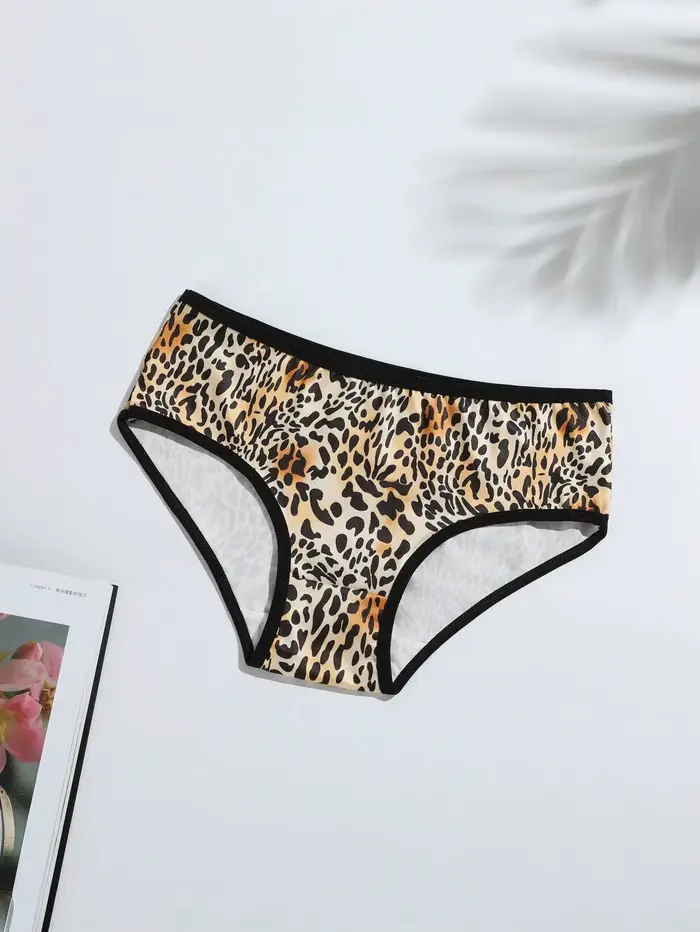 Nové bikiny kalhotky potisk mléko hedvábí středně nízký efekt ploché břicho prodyšné dvojité rozkrok spodní prádlo dívky zvláštní příležitosti