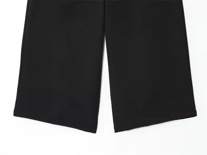 Short court noir pour femme, Simple, décontracté et à la mode, capacité de banlieue, personnalité po