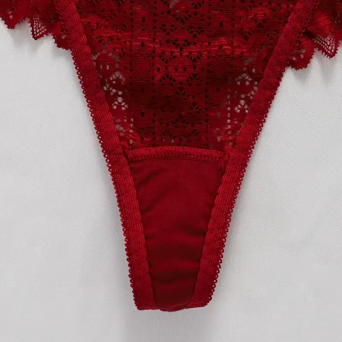 Ženy Sexy String Kalhotky Krajka Žabky Intimní Spodní Prádlo Žena T-back Soft T-sling Navržen Tangas Mujer
