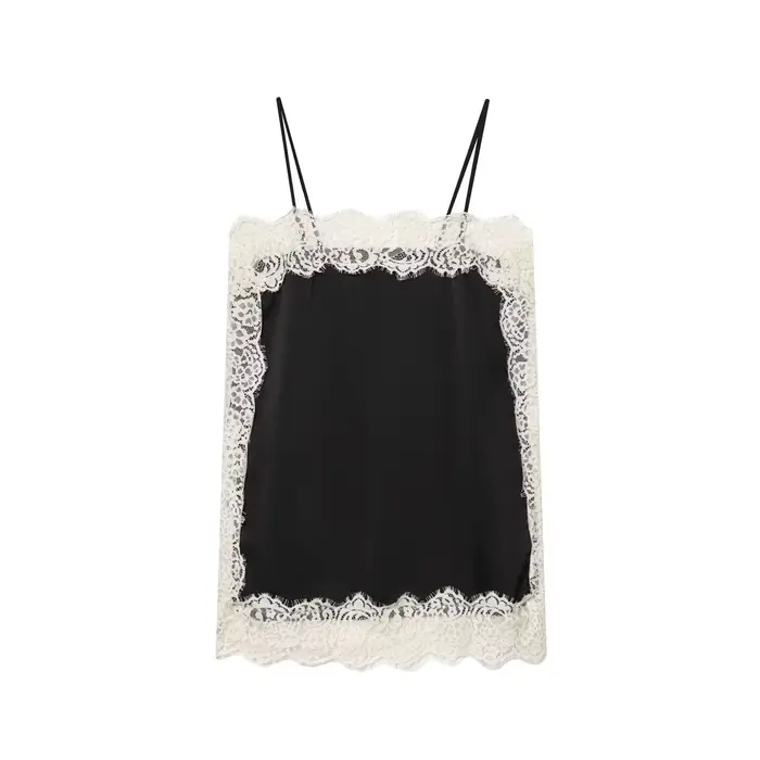 Zevity 2026 femmes Sexy dentelle couture doux Satin fronde Blouse femme Style intérieur marque chemi