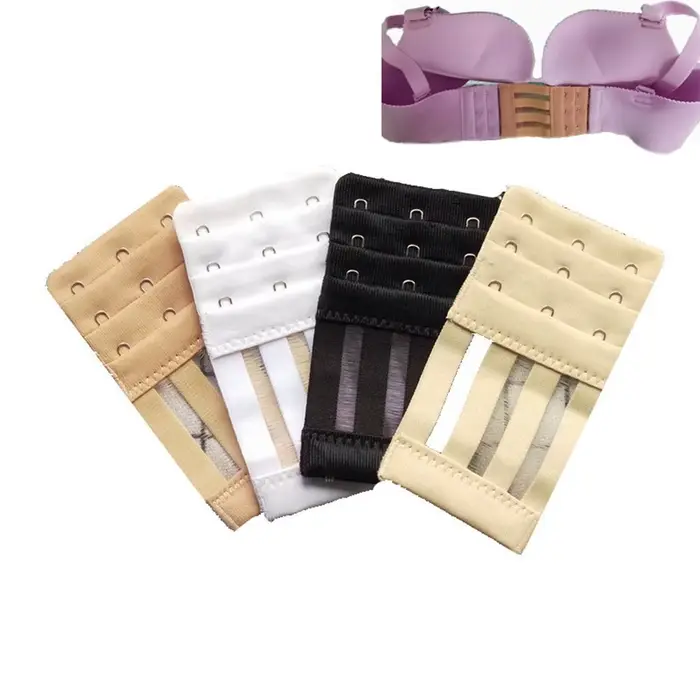 Extensions de bretelles de lingerie DIY, 3 crochets, 3 rangées, accessoires pour lingerie intime, boucle d'extension de soutien-gorge, rallonges de bretelles de soutien-gorge