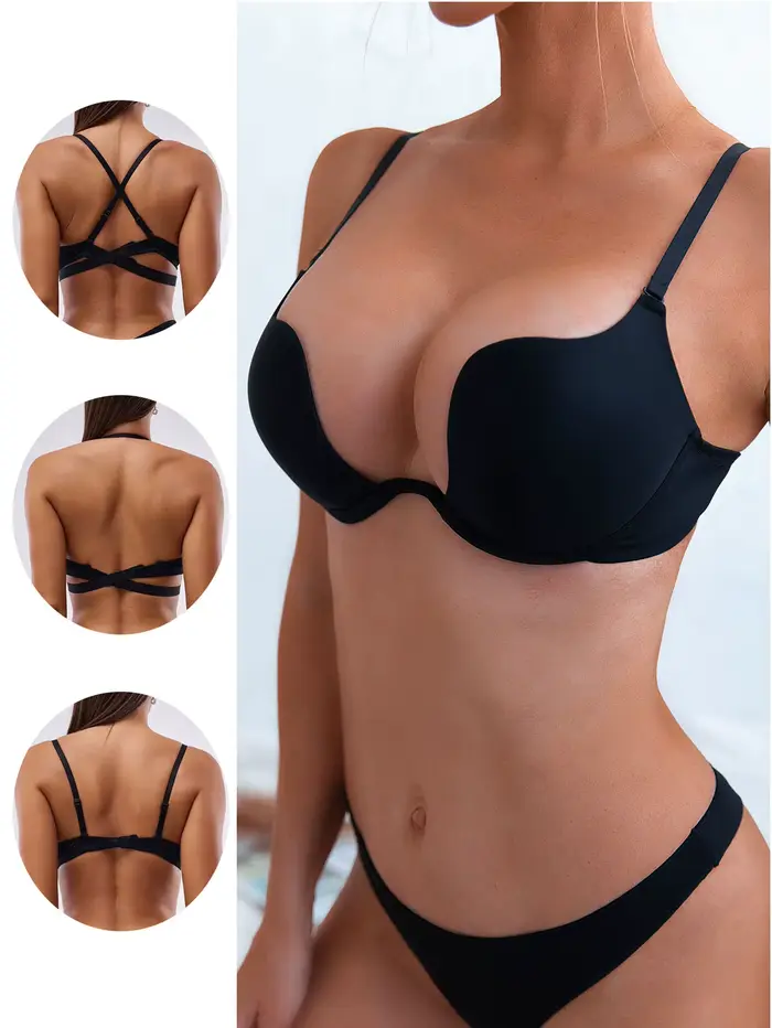 Módní sexy push-up podprsenka