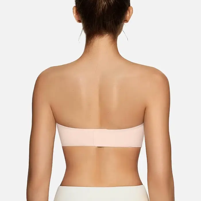 Dámská push-up bandeau podprsenka bez ramínek