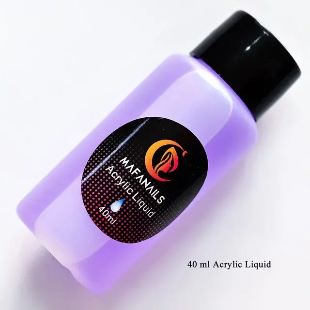 120 ml/lahev EMA akrylový tekutý monomer krystal pro profesionální namáčení a modelaci nehtů
