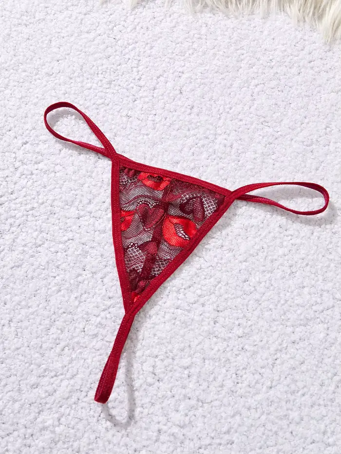 Nevinně červené sexy průhledné síťované body pro ženy na romantickou letní noc