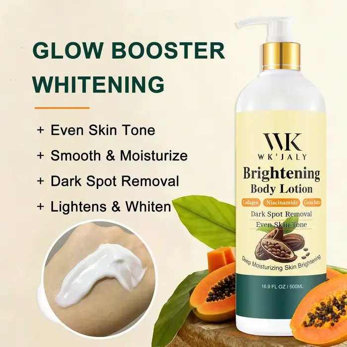 WK JALY Collagen Papaya Glow rozjasňující tělové mléko