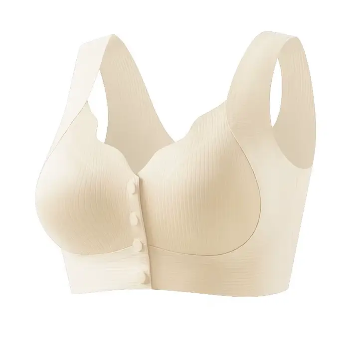 Soutien-gorge à boucle à ouverture avant pour femmes, 1 pièce, gilet Anti-affaissement de base avec 