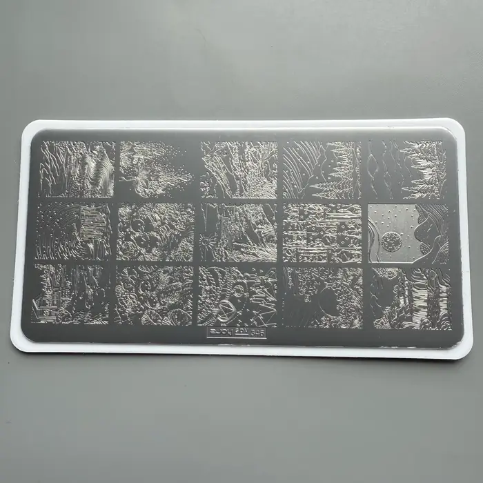 XMQ NAIL ART STAMPING PLATES TEMPLATES DE PIÈCE IMAGEPLATE DE STARE