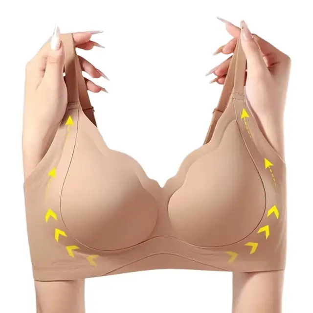 Soutien-gorge KUCLUT Nouvelle Collection 2026 Pour Femmes À Petite Poitrine Effet Push-Up et Liftant Anti-Affaissement Sans Armatures Confortable Occasions Spéciales
