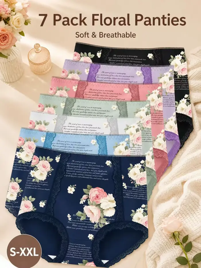 Culottes pour femmes, culotte sexy en dentelle, imprimée à la mode, confortable, culotte triangle, sous-vêtements pour femmes