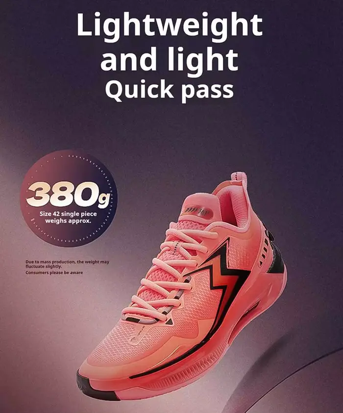 361 degrés BIG3 5.0 Quick Pro hommes chaussures de basket-ball plaque de carbone respirant Stable Fl