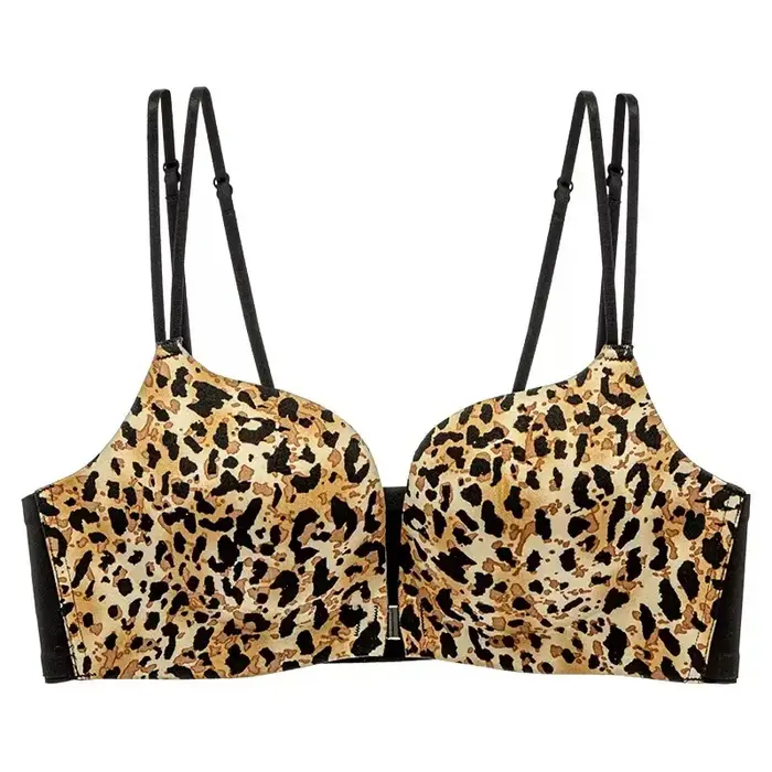 Sous-vêtements boutnés sur le devant pour femmes avec petits seins, haut supérieur fin, Collection de seins sans anneau en acier, soutien-gorge de Style gilet pour femmes