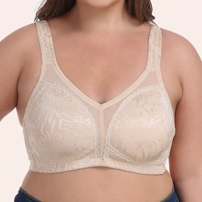 Soutien-gorge femme Lingerie grande pleine tasse soutien Bralette sans fil Sexy brassière BH hauts g