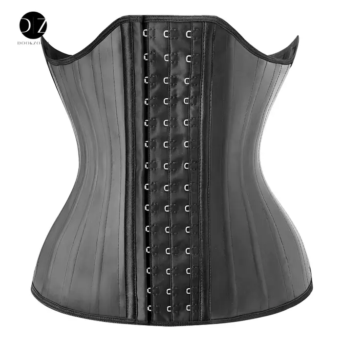 Body Shaper Shapewear Femme Latex 25 Armatures Acier Taille Formateur Corset Minceur Ventre Modélisation Sangle Ceinture Réductrice Occasions Spéciales