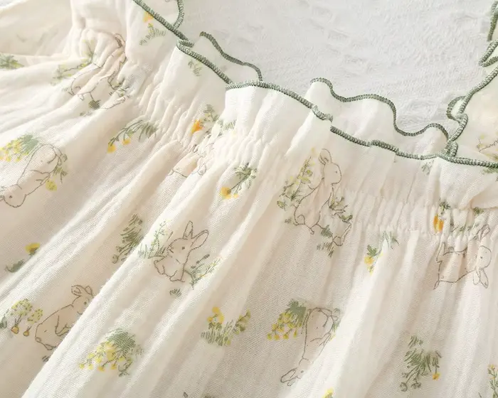 100% bavlněné noční pyžamo pro ženy, šortky, krátké tunika, Sweet Girl Design, hypoalergenní pohodlí, ideální pro odpočinkové noci a zvláštní příležitosti