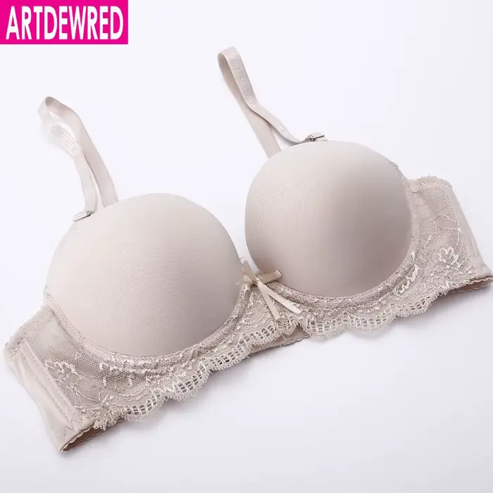 Horké ženy podprsenka push up dámská podprsenka Sexy Cover A B C Cup pevné bezešvé podprsenka vysoké spodní prádlo ultratenké ženy spodní prádlo