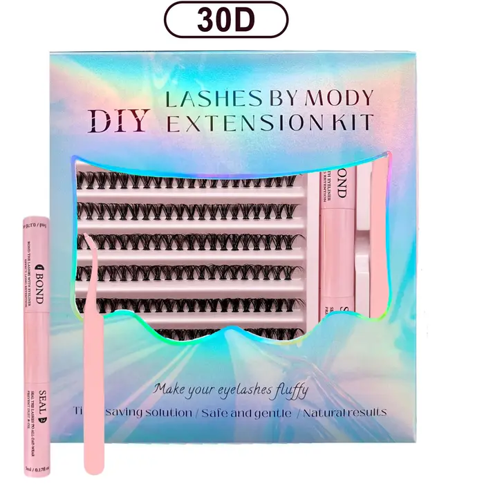 Sada na prodlužování řas pro vlastní použití
