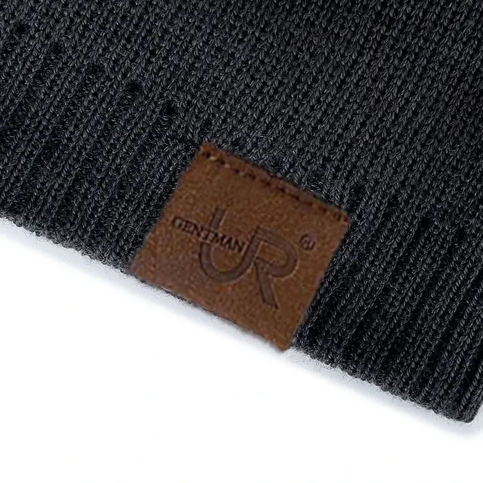 URSENTMAN-Bonnet doublé de fourrure pour hommes et femmes, chapeaux unisexes, chapeau de sport chaud