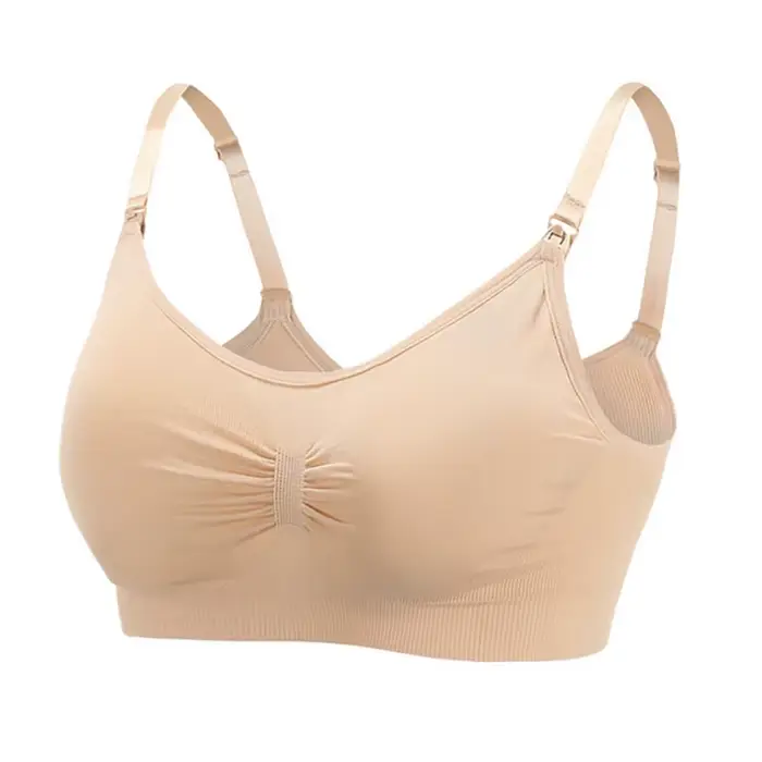 Soutien Gorge Allaitement brassiere allaitement allaitement vêtement Soutien-gorge d'allaitement sans os pour femmes, vêtements de grossesse, anti-affaissement, respirant, allaitement