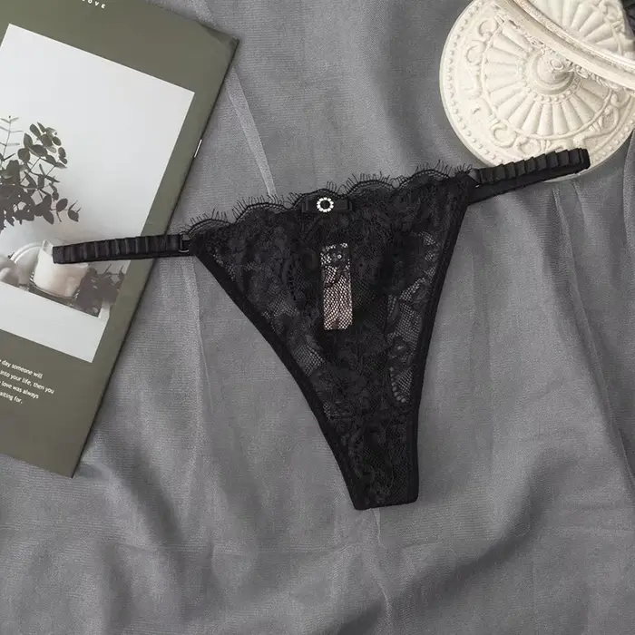 Femmes Sexy à lacets découpé string sous-vêtements respirants pour femmes string sous-vêtements Стри