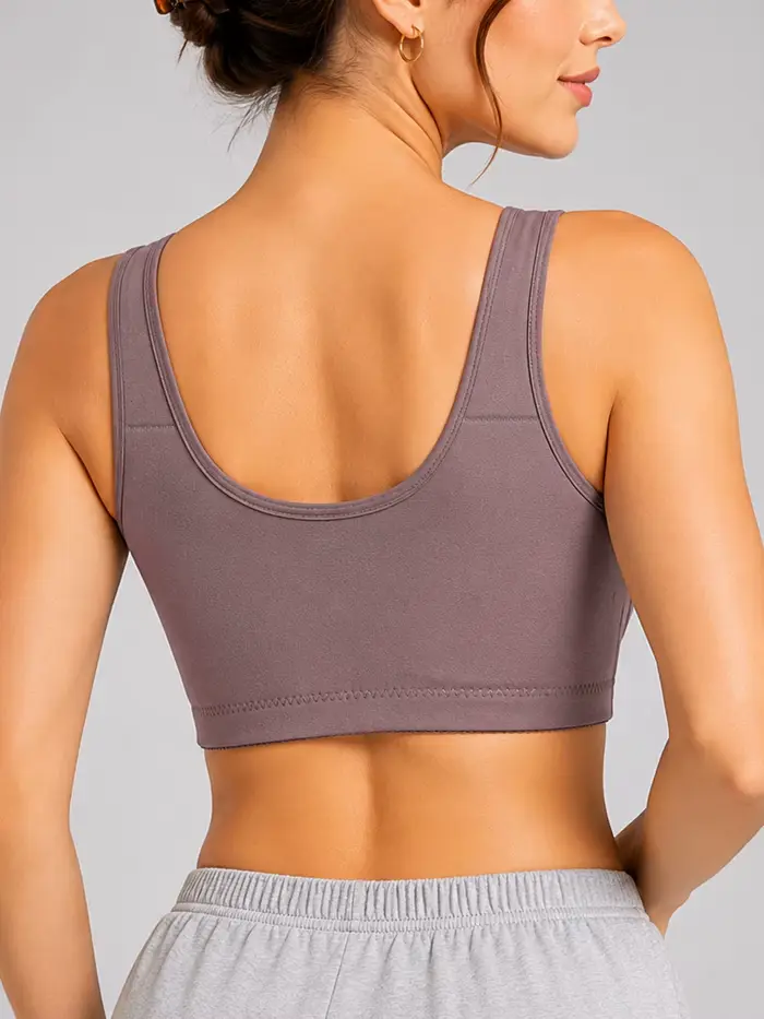 Soutien-gorge femme en coton et élasthanne avec dentelle fleurie pour maintien doux et confortable occasions quotidiennes et spéciales