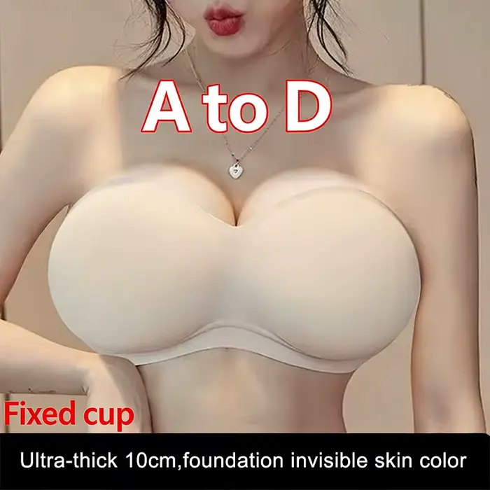 Ultra neviditelná push-up podprsenka pro ženy, polyester a nylonový materiál, stylový a pohodlný design pro všechny příležitosti